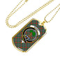 Bisset Clan Tartan Military Tag Bangle - kittentee
