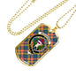 Buchanan Ancient Clan Tartan Military Tag Bangle