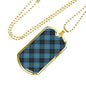 Angus Ancient Clan Military Tag Bangle - kittentee
