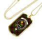 Buchan Modern Clan Tartan Military Tag Bangle