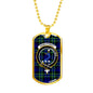 Arbuthnot Clan Tartan Military Tag Bangle - kittentee