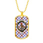 Boswell Modern Clan Tartan Military Tag Bangle