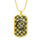 Barclay Clan Tartan Military Tag Bangle - kittentee