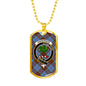 Anderson Modern Clan Tartan Military Tag Bangle - kittentee