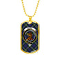 Baird Modern Clan Tartan Military Tag Bangle - kittentee