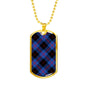 Angus Modern Clan Military Tag Bangle - kittentee