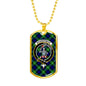 Bannerman Clan Tartan Military Tag Bangle - kittentee