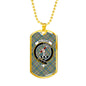 Balfour Clan Tartan Military Tag Bangle - kittentee