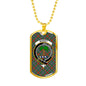 Bisset Clan Tartan Military Tag Bangle - kittentee