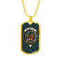 Bannatyne Clan Tartan Military Tag Bangle - kittentee