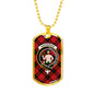 Aikenhead Clan Tartan Military Tag Bangle - kittentee