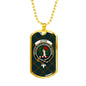 Aiton Clan Tartan Military Tag Bangle - kittentee
