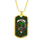 Bisset Pattern Clan Tartan Military Tag Bangle - kittentee