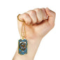 Agnew Ancient Clan Tartan Military Tag Bangle - kittentee