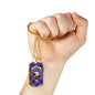 Allardice Clan Tartan Military Tag Bangle - kittentee
