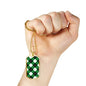 Argyle Diagonal Diamond Clan Military Tag Bangle - kittentee
