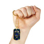 Arbuthnot Clan Tartan Military Tag Bangle - kittentee