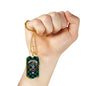 Bannerman Clan Tartan Military Tag Bangle - kittentee