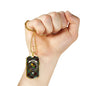 Buchan Ancient Clan Tartan Military Tag Bangle