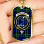 Arbuthnot Clan Tartan Military Tag Bangle - kittentee
