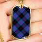 Angus Modern Clan Military Tag Bangle - kittentee