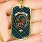 Bannatyne Clan Tartan Military Tag Bangle - kittentee