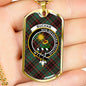 Buchan Ancient Clan Tartan Military Tag Bangle