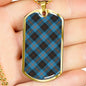 Angus Ancient Clan Military Tag Bangle - kittentee