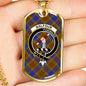 Balfour Modern Clan Tartan Military Tag Bangle - kittentee