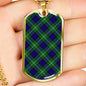 Alexander Clan Tartan Military Tag Bangle - kittentee