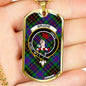 Brodie Hunting Clan Tartan Military Tag Bangle