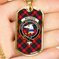 Belshes Clan Tartan Military Tag Bangle - kittentee