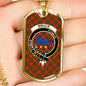 Bruce Clan Tartan Military Tag Bangle