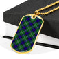 Alexander Clan Tartan Military Tag Bangle - kittentee