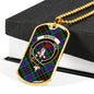 Brodie Hunting Clan Tartan Military Tag Bangle