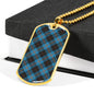 Angus Ancient Clan Military Tag Bangle - kittentee