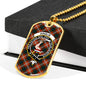 Ainslie Clan Tartan Military Tag Bangle - kittentee