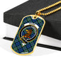 Baird Ancient Clan Tartan Military Tag Bangle - kittentee