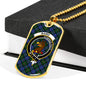 Baird Clan Tartan Military Tag Bangle - kittentee