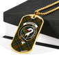 Brisbane Clan Tartan Military Tag Bangle