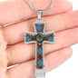 Anderson Modern Scottish Clan Tartan Cross Necklace - kittentee