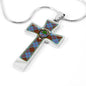 Anderson Modern Scottish Clan Tartan Cross Necklace - kittentee