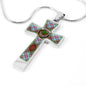 Anderson Ancient Scottish Clan Tartan Cross Necklace - kittentee