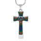 Aiton Ancient Scottish Clan Tartan Cross Necklace - kittentee