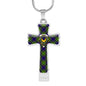 Arnott Scottish Clan Tartan Cross Necklace - kittentee