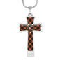 Ainslie Scottish Clan Tartan Cross Necklace - kittentee