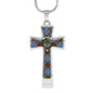 Anderson Modern Scottish Clan Tartan Cross Necklace - kittentee