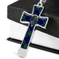 Arbuthnot Scottish Clan Tartan Cross Necklace - kittentee