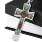 Anderson Ancient Scottish Clan Tartan Cross Necklace - kittentee