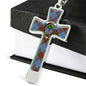 Anderson Modern Scottish Clan Tartan Cross Necklace - kittentee